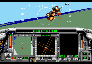 F-15 Strike Eagle II (USA) In game screenshot